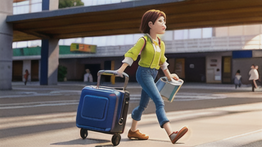 Transferの荷物について