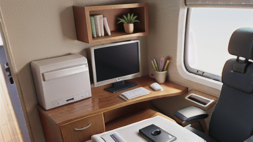 ビジネスクラスのアメニティ