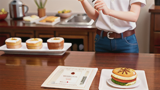 アメリカンブレックファーストの一般的なメニュー